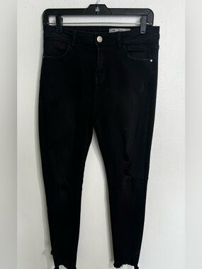 Women's Black High-Rise Skinny Jeans